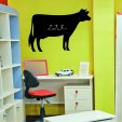 Stickers ardoise vache