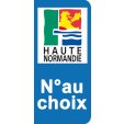 Stickers Plaque Haute Normandie