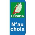 Stickers Plaque Limousin
