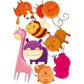 kit Stickers animaux et insectes