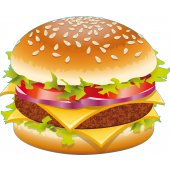 Stickers hamburger