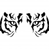 Stickers regard tigre