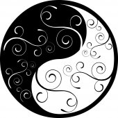 Stickers ying yang